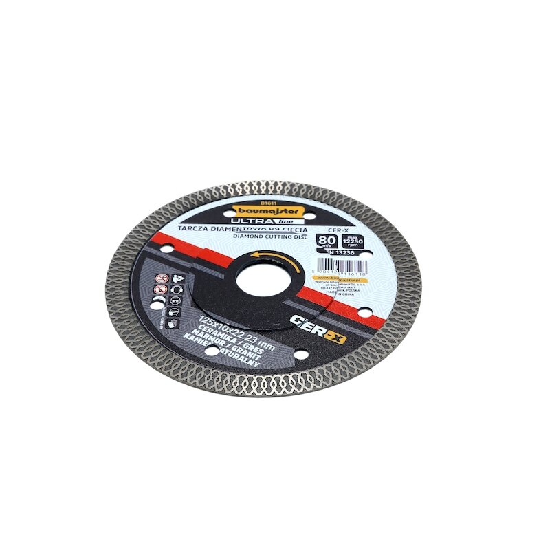 Deimantinis diskas keramikai 125x10mm 1 Deimantinis diskas keramikai 125x10mm 1