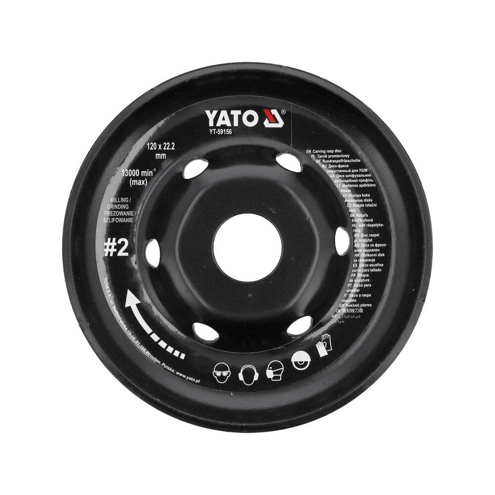 Diskas / freza medžiui | 120mm YATO Diskas / freza medžiui | 120mm YATO