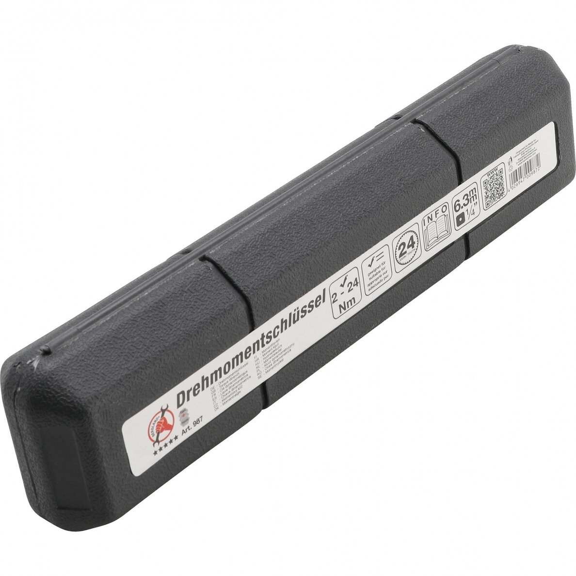 Dinamometrinis raktas 2-24Nm 1/4" BGS-Technic 987 7 Dinamometrinis raktas 2-24Nm 1/4" BGS-Technic 987 7