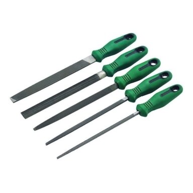 Dildžių rinkinys metalui (5vnt) 200mm SATA