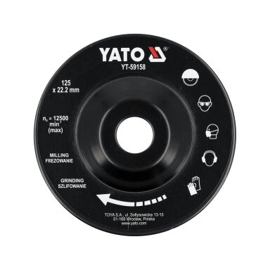 Diskas / freza medžiui | 125 mm YATO Diskas / freza medžiui | 125 mm YATO
