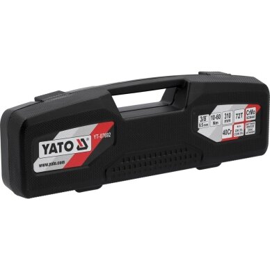 Dinamometrinis raktas | su skale | 10 mm (3/8") | 10-60 Nm YATO 4