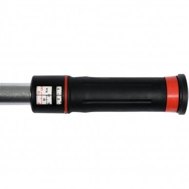 Dinamometrinis raktas su skale 12,5 mm (1/2"), 20 - 220Nm YATO YT-07605 1 Dinamometrinis raktas su skale 12,5 mm (1/2"), 20 - 220Nm YATO YT-07605 1