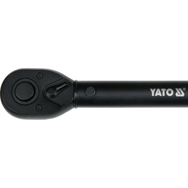 Dinamometrinių raktų 1/4", 3/8", 1/2" ir galvučių 17-24 mm rinkinys | 9 vnt YATO 9