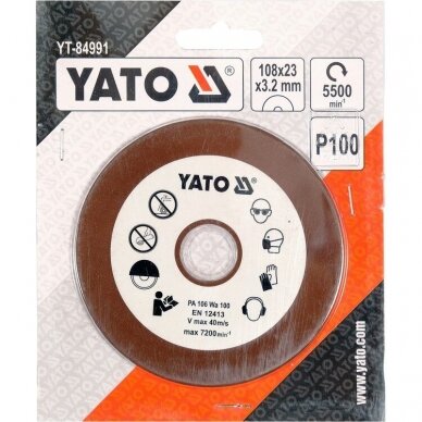 Diskas grandinių galąstuvui YATO YT-84990 2