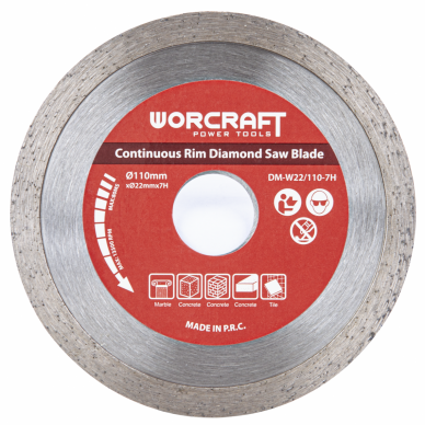 Diskino pjūklo MC14-110A deimantinis diskelis 22.23x110mm Diskino pjūklo MC14-110A deimantinis diskelis 22.23x110mm