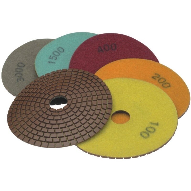 Diskas poliravimui deimantinis 125mm GR200 Dedra H12G0200 1