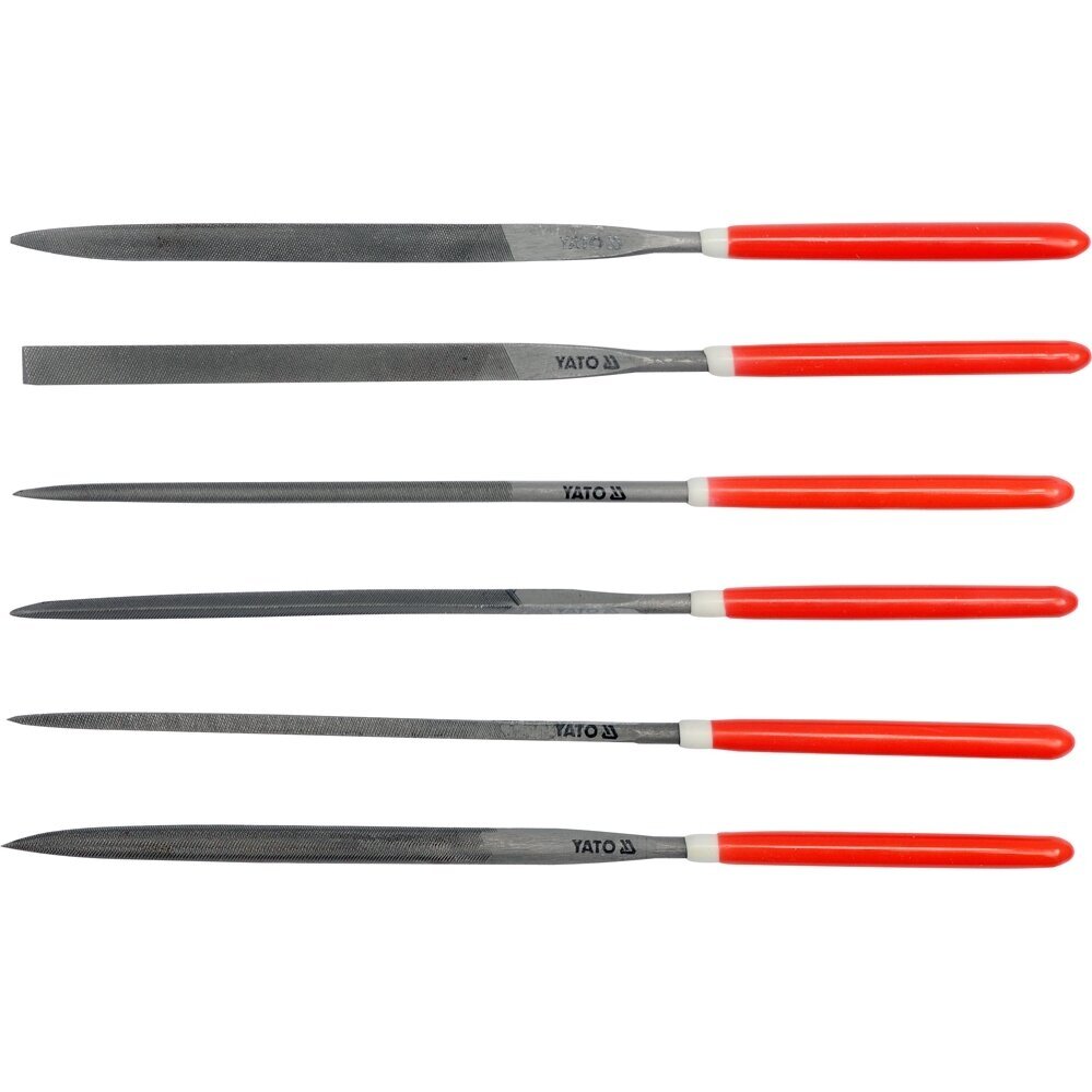 Dildelių rinkinys | 140x65x3 mm | 6 vnt. YATO Dildelių rinkinys | 140x65x3 mm | 6 vnt. YATO