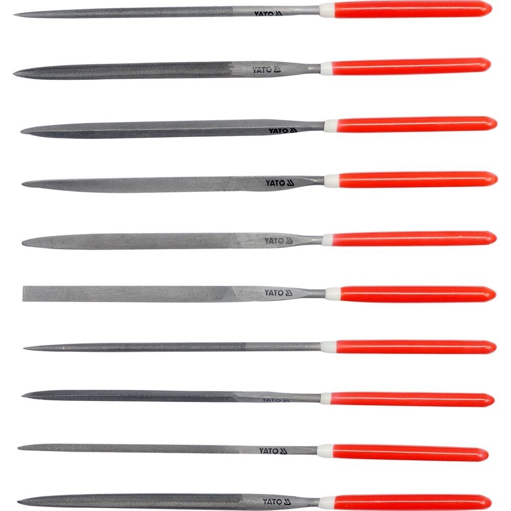 Dildelių rinkinys | 180x85x5 mm | 10 vnt. YATO Dildelių rinkinys | 180x85x5 mm | 10 vnt. YATO