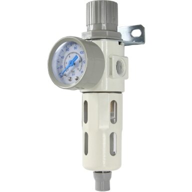 Drėgmės filtras su reguliatorium ir manometru 1/4" 12Bar 1300L/min PRO Marpol M80691