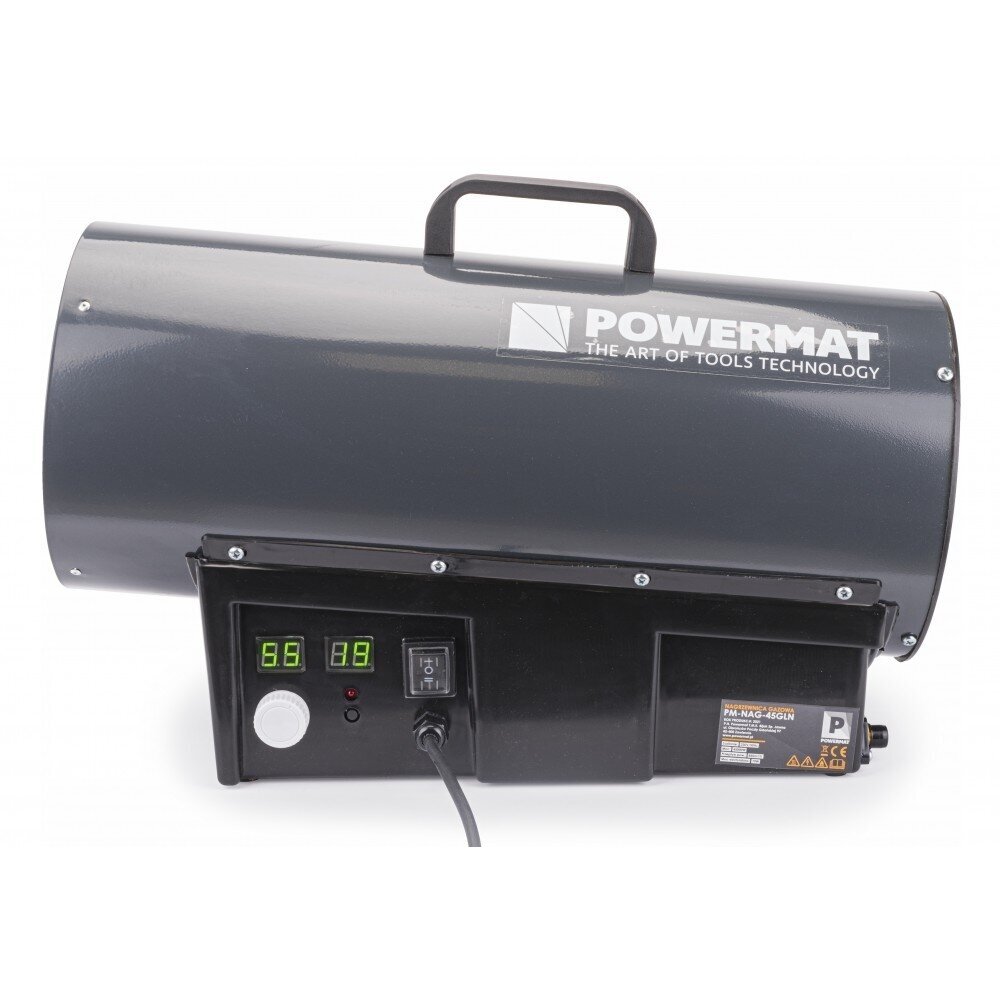 Dujinis šildytuvas 45kW su termostatu LCD PM-NAG-45GLN 1 Dujinis šildytuvas 45kW su termostatu LCD PM-NAG-45GLN 1