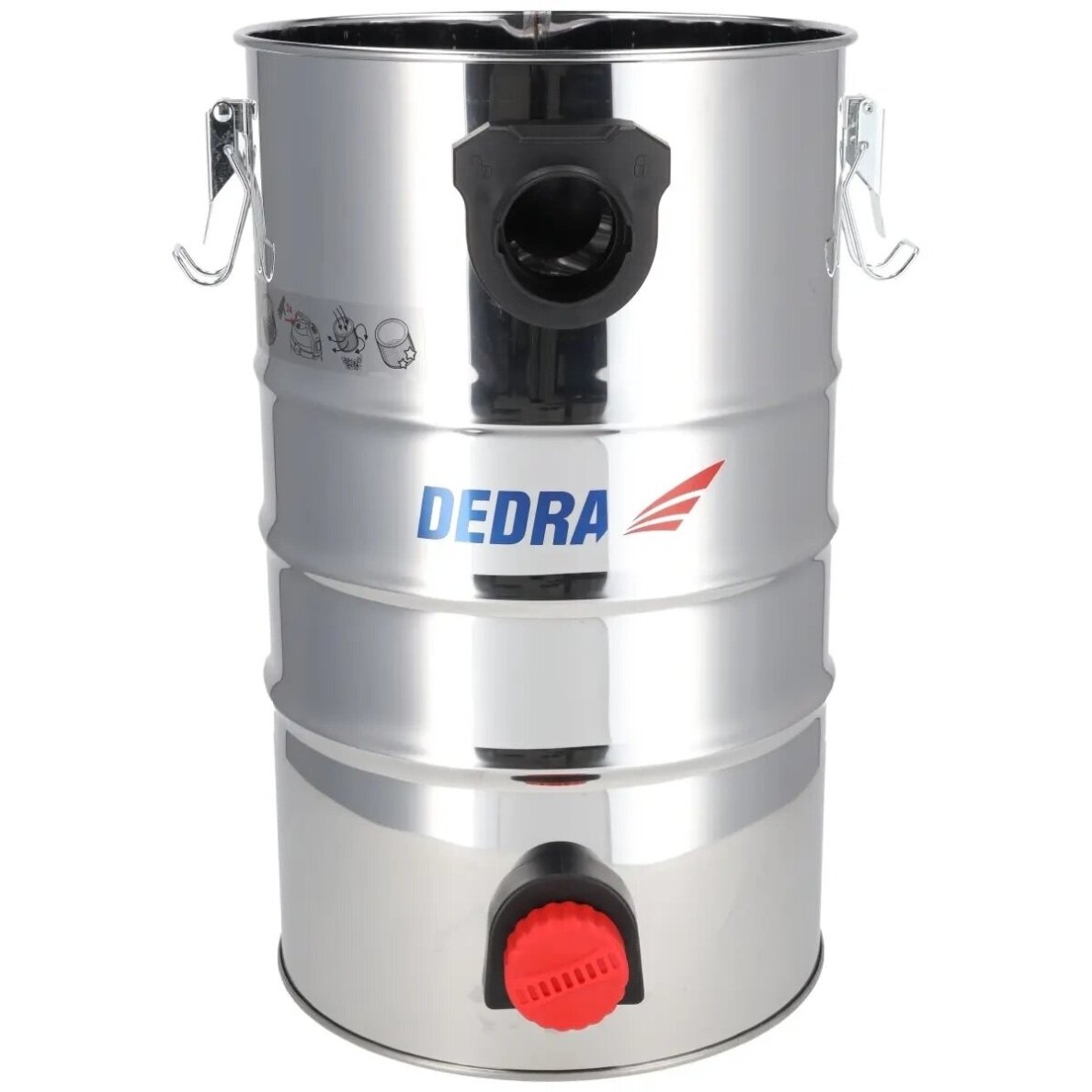 Dulkių siurblys su filtro nukratymu, drėgno ir sauso valymo 1600W, 30L DEDRA DED6615 5 Dulkių siurblys su filtro nukratymu, drėgno ir sauso valymo 1600W, 30L DEDRA DED6615 5