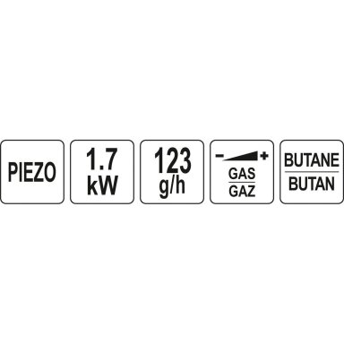 Dujinė lempa su pjezo uždegimu 360° Dujinė lempa su pjezo uždegimu 360°