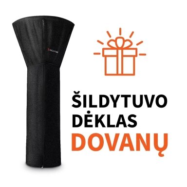 Dujinis lauko šildytuvas Heatum Alonzo 13,5kW Dujinis lauko šildytuvas Heatum Alonzo 13,5kW