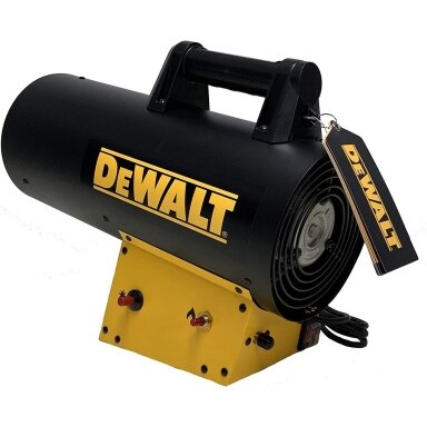 Dujinis priverstinio oro propano šildytuvas 17,5KW DEWALT Dujinis priverstinio oro propano šildytuvas 17,5KW DEWALT