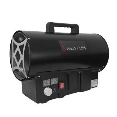 Dujinis šildytuvas 45kW su termostatu Heatum H45AT-BLAZE Dujinis šildytuvas 45kW su termostatu Heatum H45AT-BLAZE