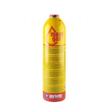 Dujų balionas MAXY GAS, 350g/710ml. EU sriegis