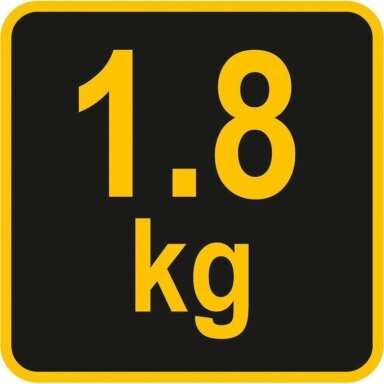 Dūmtraukio šepečio rutulys plieninis 1,8 kg vidinis sriegis M12
