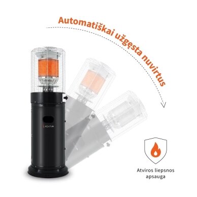 Dujinis lauko šildytuvas 10kW Heatum Legacy 4