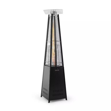 Dujinis šildytuvas 13,5kW Heatum Piramidė Atėnė Juoda 4