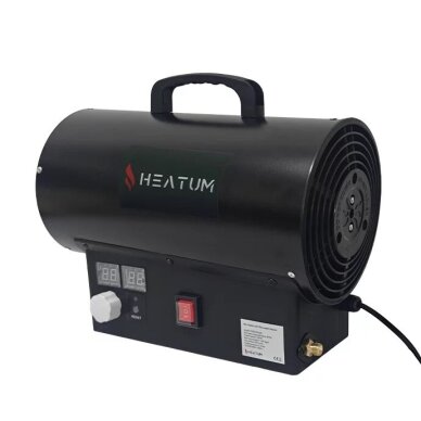 Dujinis šildytuvas 25 kW su termostatu Heatum H25AT-BLAZE 1