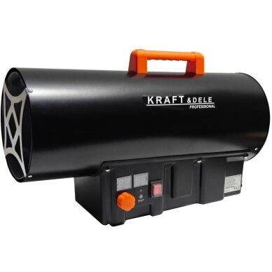 Dujinis šildytuvas 40kW su termostatu Kraft&dele KD11701 Dujinis šildytuvas 40kW su termostatu Kraft&dele KD11701