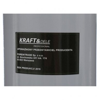 Dujų balionas CO2, 8l (angliarūgštė) Kraft&Dele 5 Dujų balionas CO2, 8l (angliarūgštė) Kraft&Dele 5