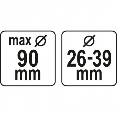 Dulkių ištraukėjas gręžimo karūnoms iki 90 mm 2