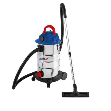 Dulkių siurblys su filtro nukratymu, drėgno ir sauso valymo 1600W, 30L DEDRA DED6615 10 Dulkių siurblys su filtro nukratymu, drėgno ir sauso valymo 1600W, 30L DEDRA DED6615 10