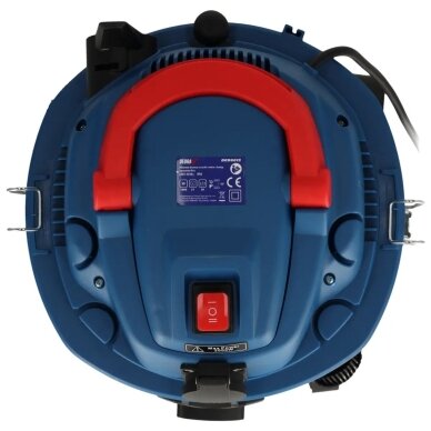 Dulkių siurblys su filtro nukratymu, drėgno ir sauso valymo 1600W, 30L DEDRA DED6615 3