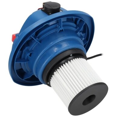 Dulkių siurblys su filtro nukratymu, drėgno ir sauso valymo 1600W, 30L DEDRA DED6615 4 Dulkių siurblys su filtro nukratymu, drėgno ir sauso valymo 1600W, 30L DEDRA DED6615 4