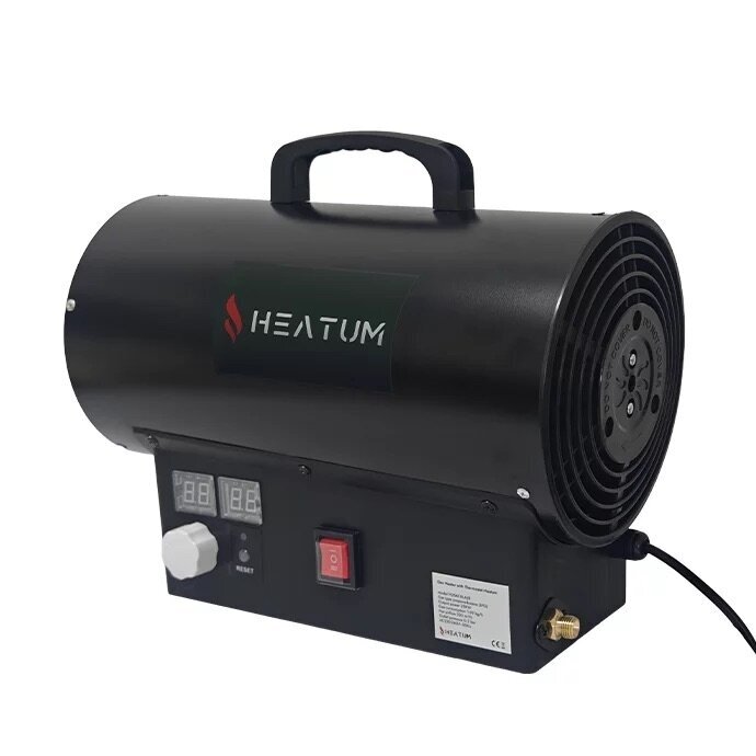 Dujinis šildytuvas 25 kW su termostatu Heatum H25AT-BLAZE 1 Dujinis šildytuvas 25 kW su termostatu Heatum H25AT-BLAZE 1