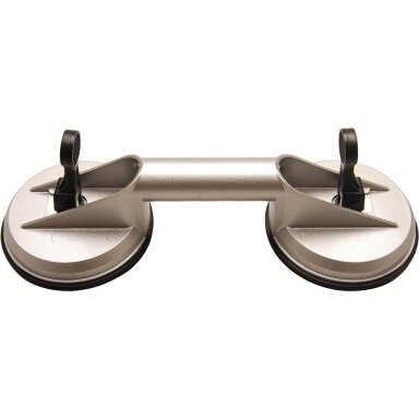 Dvigubas prisisiurbiantis kėliklis, aliuminis Ø115mm BGS-Technic