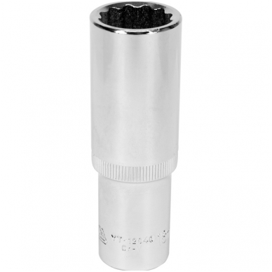 Dvylikakampė galvutė ilga 18mm 1/2" Dvylikakampė galvutė ilga 18mm 1/2"