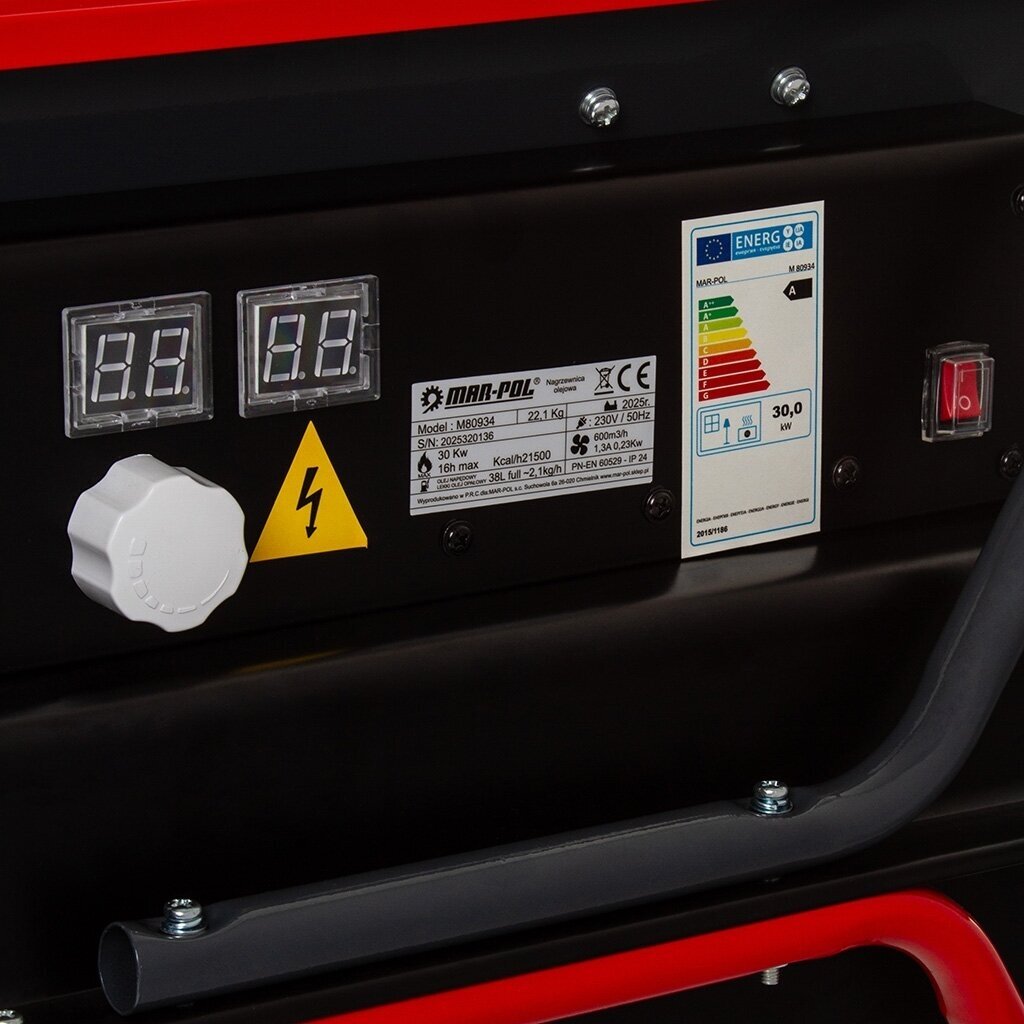 Dyzelinis šildytuvas 30KW su kaminu (netiesioginio degimo) MAR-POL M80934 11