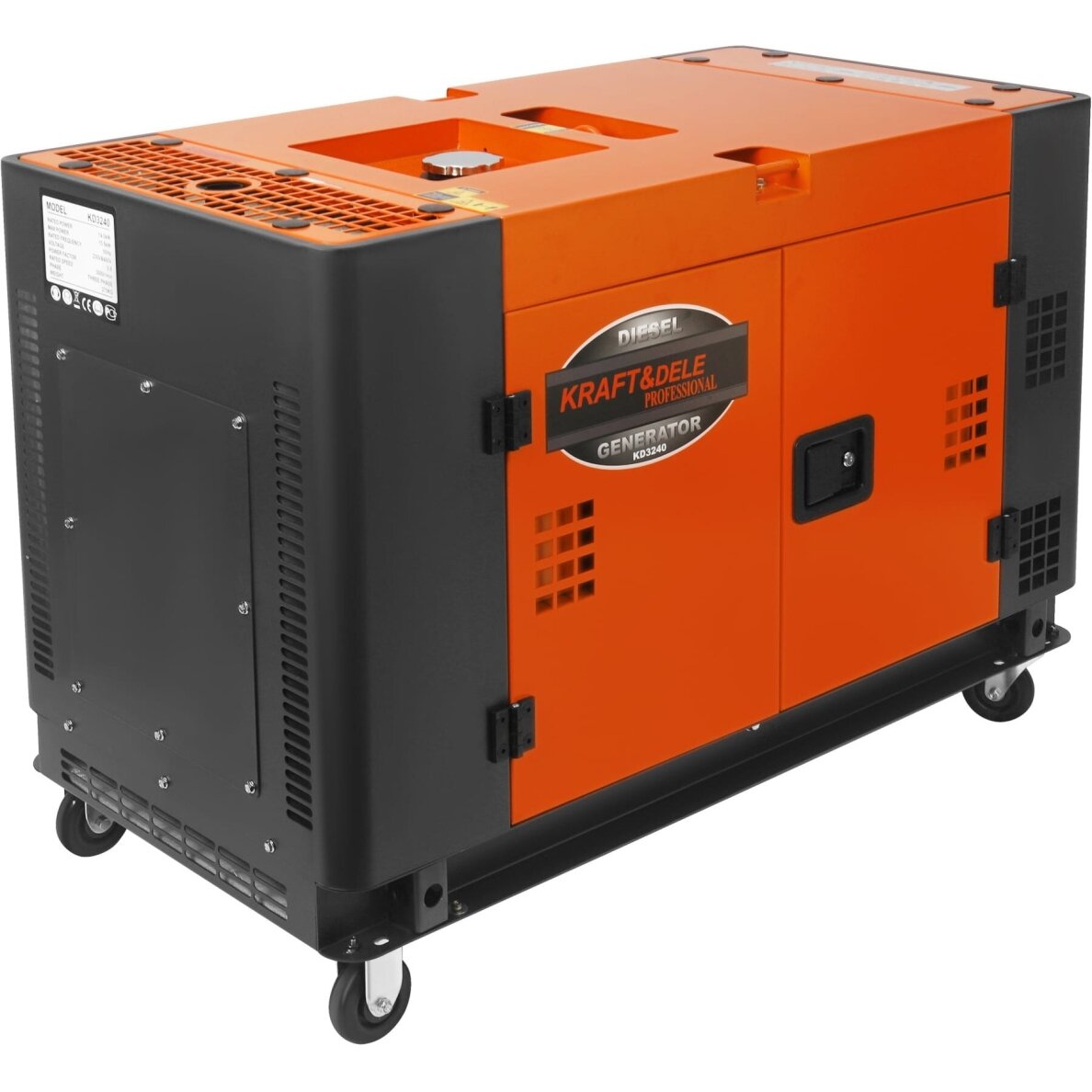 Dyzelinis elektros generatorius 15.5kW 230/400V Kraftdele 4