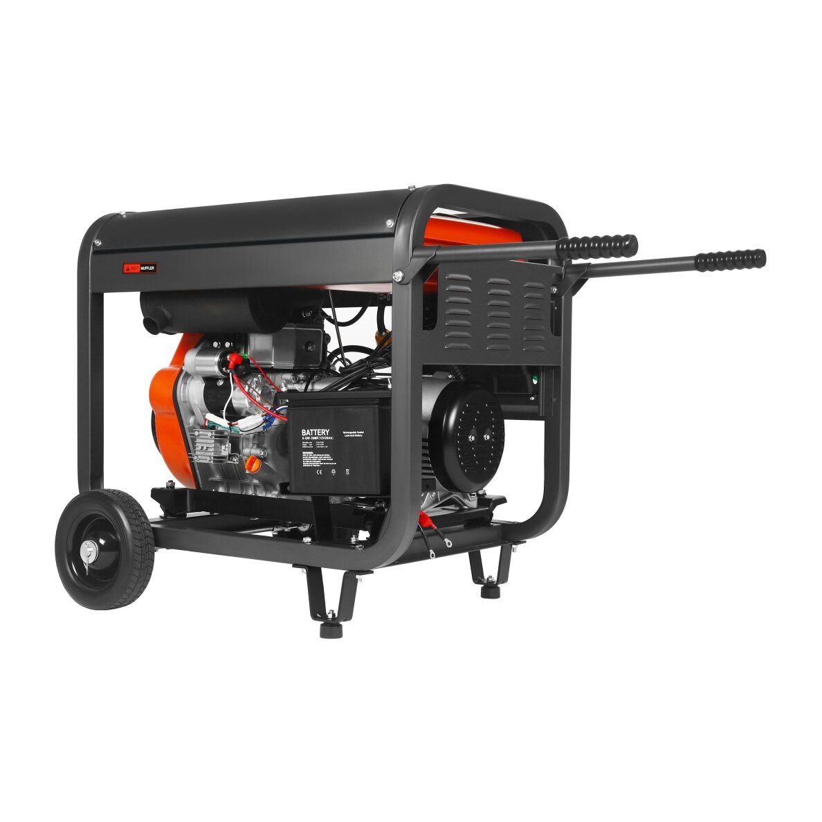 Dyzelinis elektros generatorius su elektriniu starteriu 230/400V 7kW/8kW Kraftdele 2 Dyzelinis elektros generatorius su elektriniu starteriu 230/400V 7kW/8kW Kraftdele 2