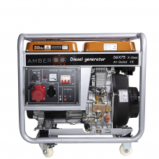 Dyzelinis trifazis generatorius Amber-Line X-Class 6,0 kW 220V/380V