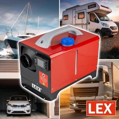 Dyzelinis autonominis šildytuvas 8kW (Webasto) 12V / 220V LEX LX3125 Dyzelinis autonominis šildytuvas 8kW (Webasto) 12V / 220V LEX LX3125