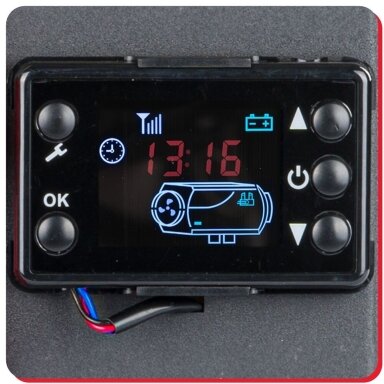 Dyzelinis autonominis šildytuvas 8kW su LCD ir pulteliu 12V/24V/230V Dyzelinis autonominis šildytuvas 8kW su LCD ir pulteliu 12V/24V/230V