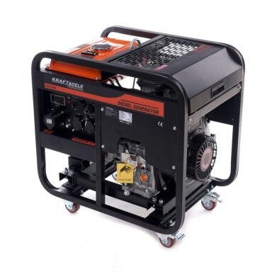 Dyzelinis elektros generatorius 8.5kW/9kW 220V Kraftdele KD169 Dyzelinis elektros generatorius 8.5kW/9kW 220V Kraftdele KD169