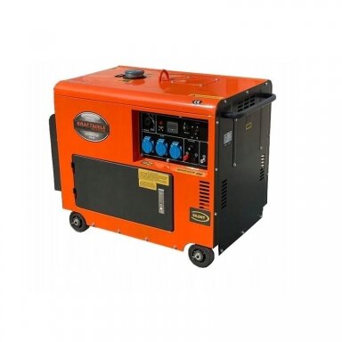 Dyzelinis generatorius 220V 7,5kW/7,0kW AVR+ATS Kraftdele KD123 Dyzelinis generatorius 220V 7,5kW/7,0kW AVR+ATS Kraftdele KD123