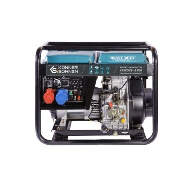 Dyzelinis generatorius 6500W, KS 8100HDE-1/3 ATSR (EURO V), KÖNNER & SÖHNEN Dyzelinis generatorius 6500W, KS 8100HDE-1/3 ATSR (EURO V), KÖNNER & SÖHNEN