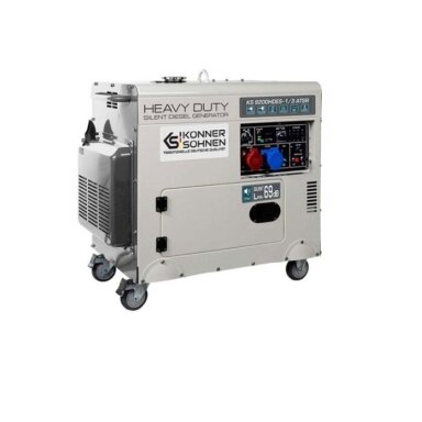 Dyzelinis generatorius 7500W, KS 9200HDES-1/3 ATSR (EURO V), KÖNNER & SÖHNEN Dyzelinis generatorius 7500W, KS 9200HDES-1/3 ATSR (EURO V), KÖNNER & SÖHNEN