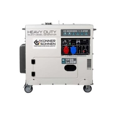 Dyzelinis generatorius 7500W, KS 9200HDES-1/3 ATSR (EURO V), KÖNNER & SÖHNEN Dyzelinis generatorius 7500W, KS 9200HDES-1/3 ATSR (EURO V), KÖNNER & SÖHNEN