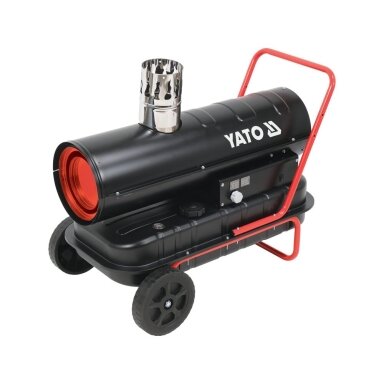 Dyzelinis šildytuvas 20kW su kaminu YATO YT-99738 Dyzelinis šildytuvas 20kW su kaminu YATO YT-99738