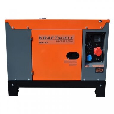 Dyzelinis trifazis elektros generatorius 14kW/15,5kW 220V/380V Kraftdele KD153 Dyzelinis trifazis elektros generatorius 14kW/15,5kW 220V/380V Kraftdele KD153