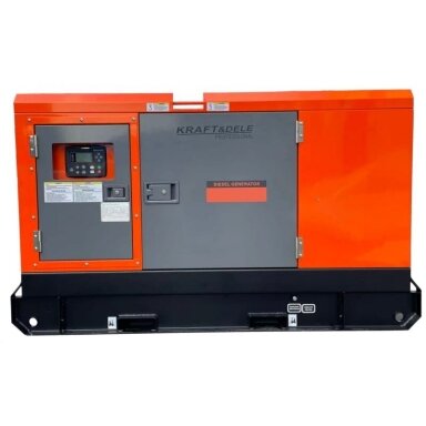 Dyzelinis trifazis elektros generatorius 41,4kW/44kW, 220V/380V Kraftdele KD692 Dyzelinis trifazis elektros generatorius 41,4kW/44kW, 220V/380V Kraftdele KD692