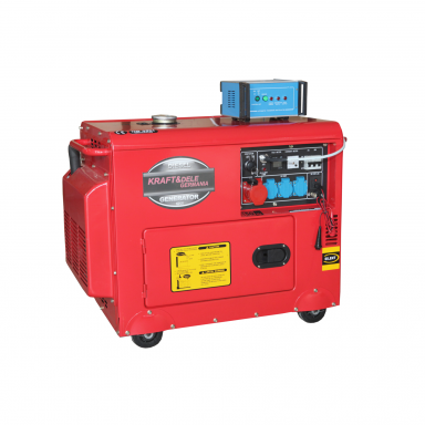 Dyzelinis trifazis generatorius 220V/380V 7,5kW/7,0kW AVR+ATS Kraftdele KD121 Dyzelinis trifazis generatorius 220V/380V 7,5kW/7,0kW AVR+ATS Kraftdele KD121