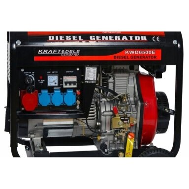 Dyzelinis trifazis generatorius 6.5KW 230/400V Dyzelinis trifazis generatorius 6.5KW 230/400V